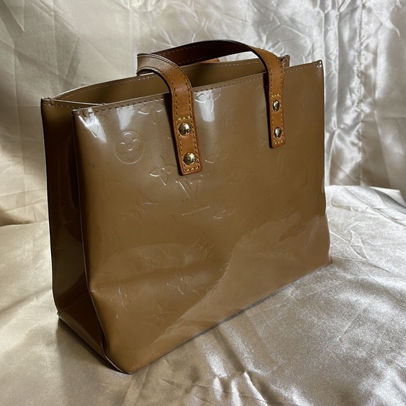 Louis Vuitton Y2K Mini Vernis Patent Gold Monogram Tote Bag - Picture 2 of 11